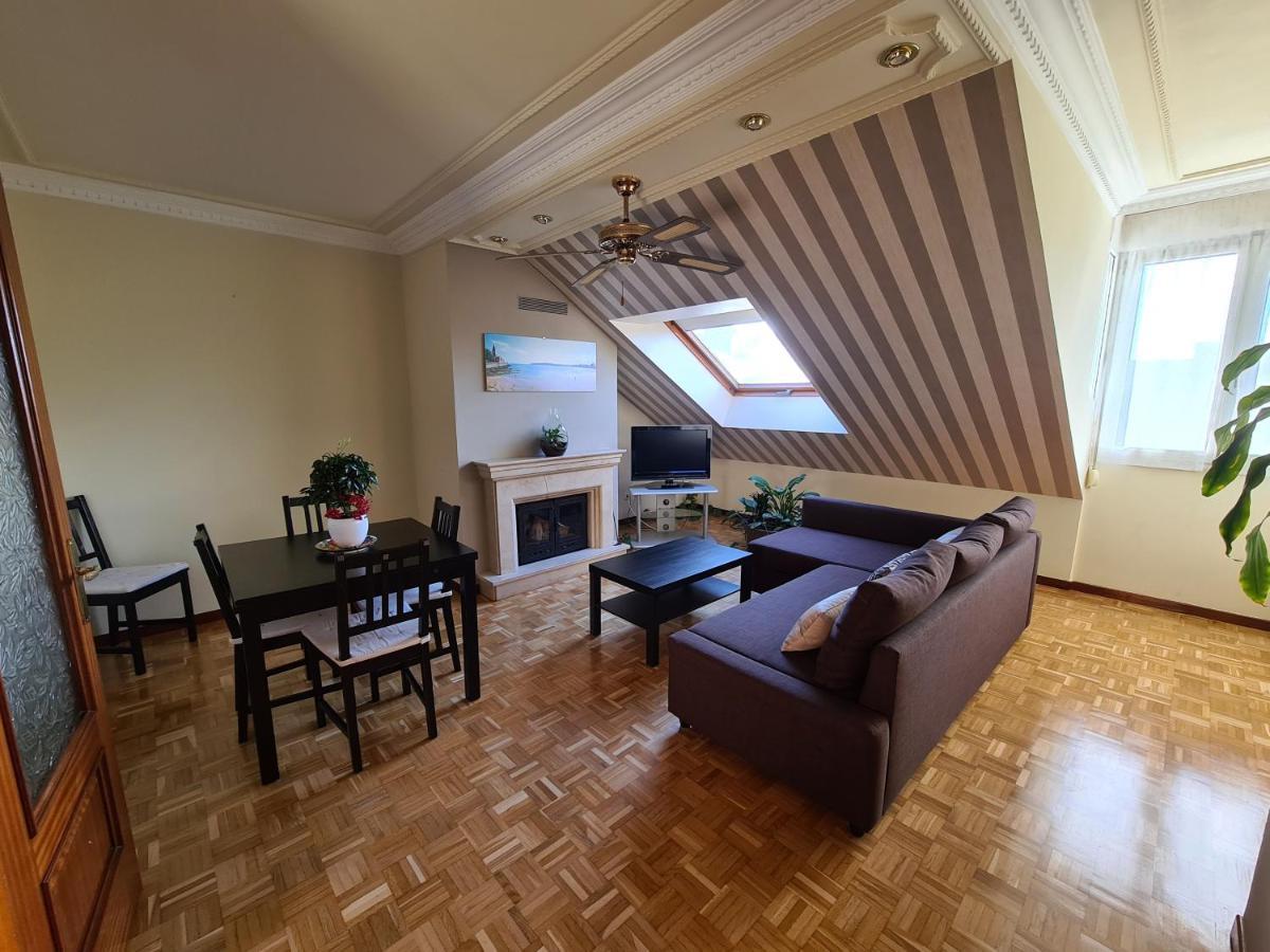 Апартаменты 106A Atico Con Garaje Y Chimenea Cerca De La Playa Хихон Экстерьер фото